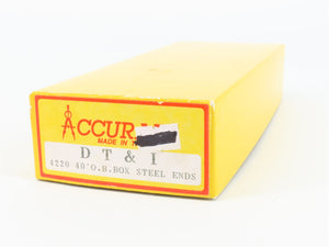 HO Scale Accurail 4220 DT&I Detroit Toledo & Ironton 40' OB Wood Box Car #17040