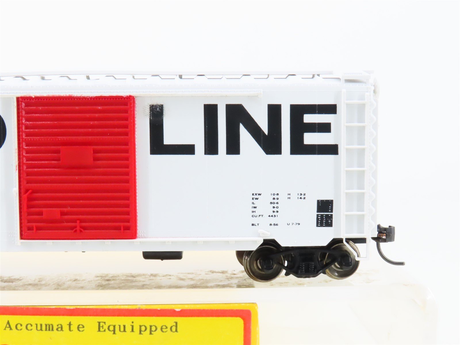 HO Scale Accurail 3423 SOO Line 40' PS-1 Steel Box Car #137814 - Upgraded