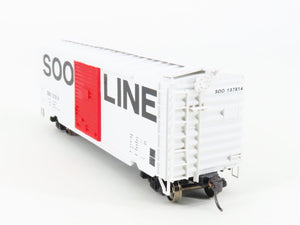 HO Scale Accurail 3423 SOO Line 40' PS-1 Steel Box Car #137814 - Upgraded