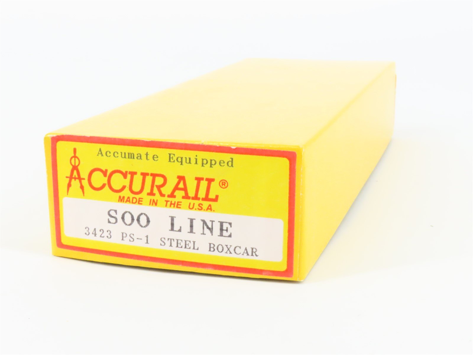 HO Scale Accurail 3423 SOO Line 40' PS-1 Steel Box Car #137814 - Upgraded