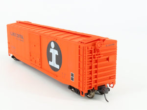 HO Accurail 5002 IC Illinois Central 50' AAR Steel Box Car #523396 - Upgraded