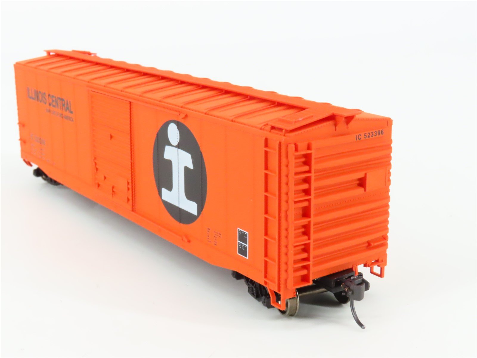 HO Accurail 5002 IC Illinois Central 50' AAR Steel Box Car #523396 - Upgraded
