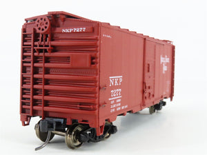 HO Accurail 3221 NKP Nickel Plate Road 40' AAR Steel Box Car #7277 - Upgraded