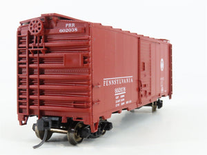 HO Scale Accurail 3204 PRR Pennsylvania 40' AAR Steel Box Car #602038 -Upgraded