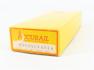 HO Scale Accurail 3204 PRR Pennsylvania 40' AAR Steel Box Car #602038 -Upgraded