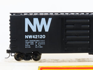HO Scale Accurail 3415 N&W Norfolk & Western 40' PS-1 Box Car #42120 - Upgraded