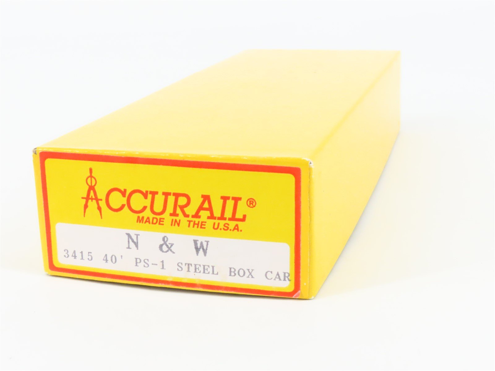 HO Scale Accurail 3415 N&W Norfolk & Western 40' PS-1 Box Car #42120 - Upgraded