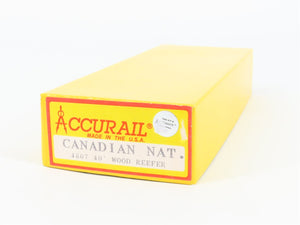 HO Scale Accurail 4807 CN Canadian National 40' Wood Reefer #208467 - Upgraded