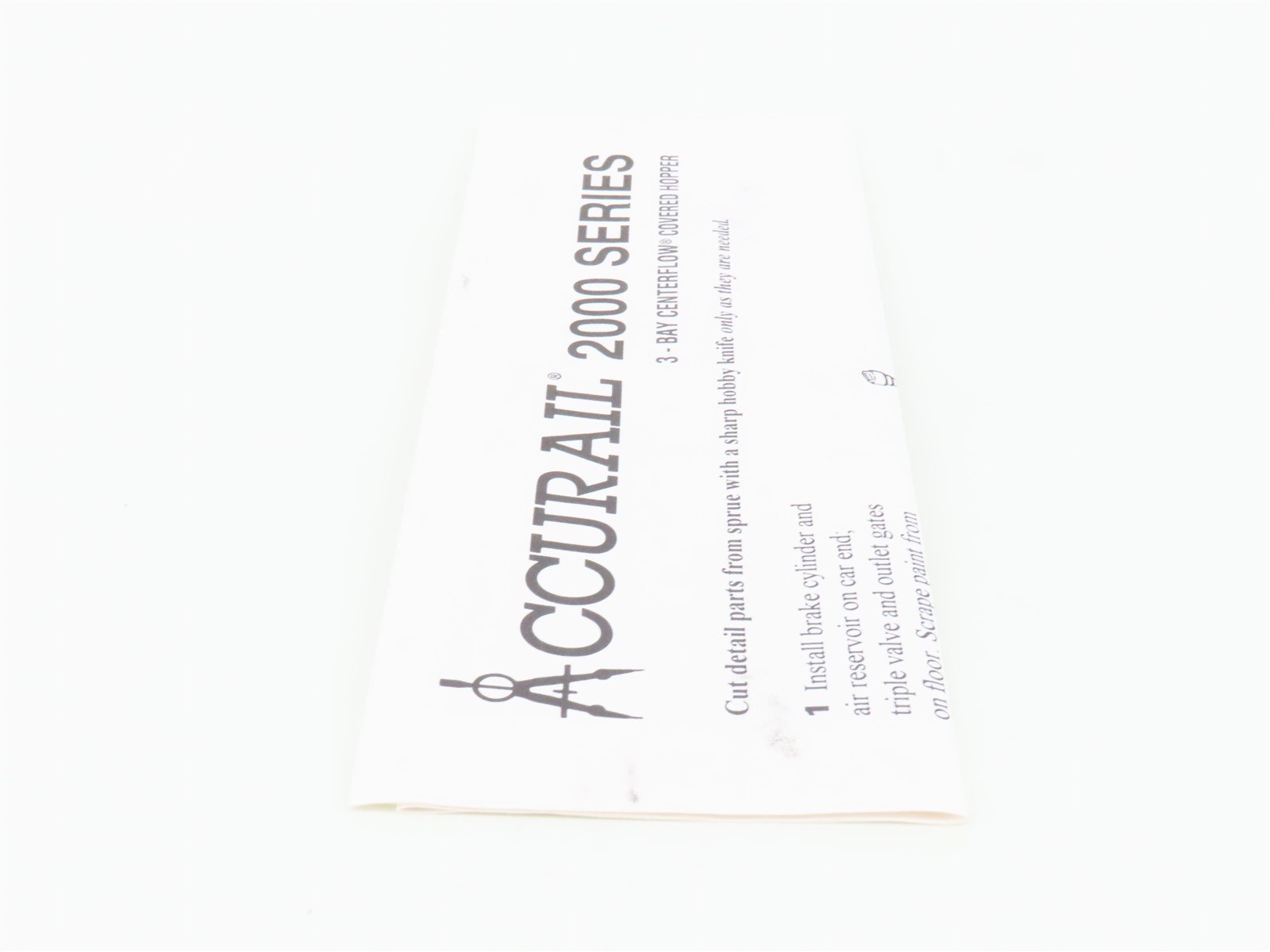 HO Scale Accurail 1558 ACFX Katalistiks 3-Bay Covered Hopper #59697 - Upgraded
