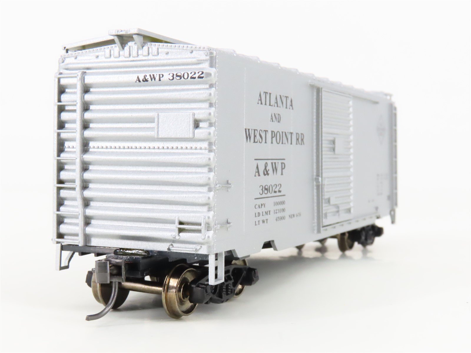 HO Accurail 3422 A&WP Atlanta & West Point 40' PS-1 Box Car #38022 - Upgraded