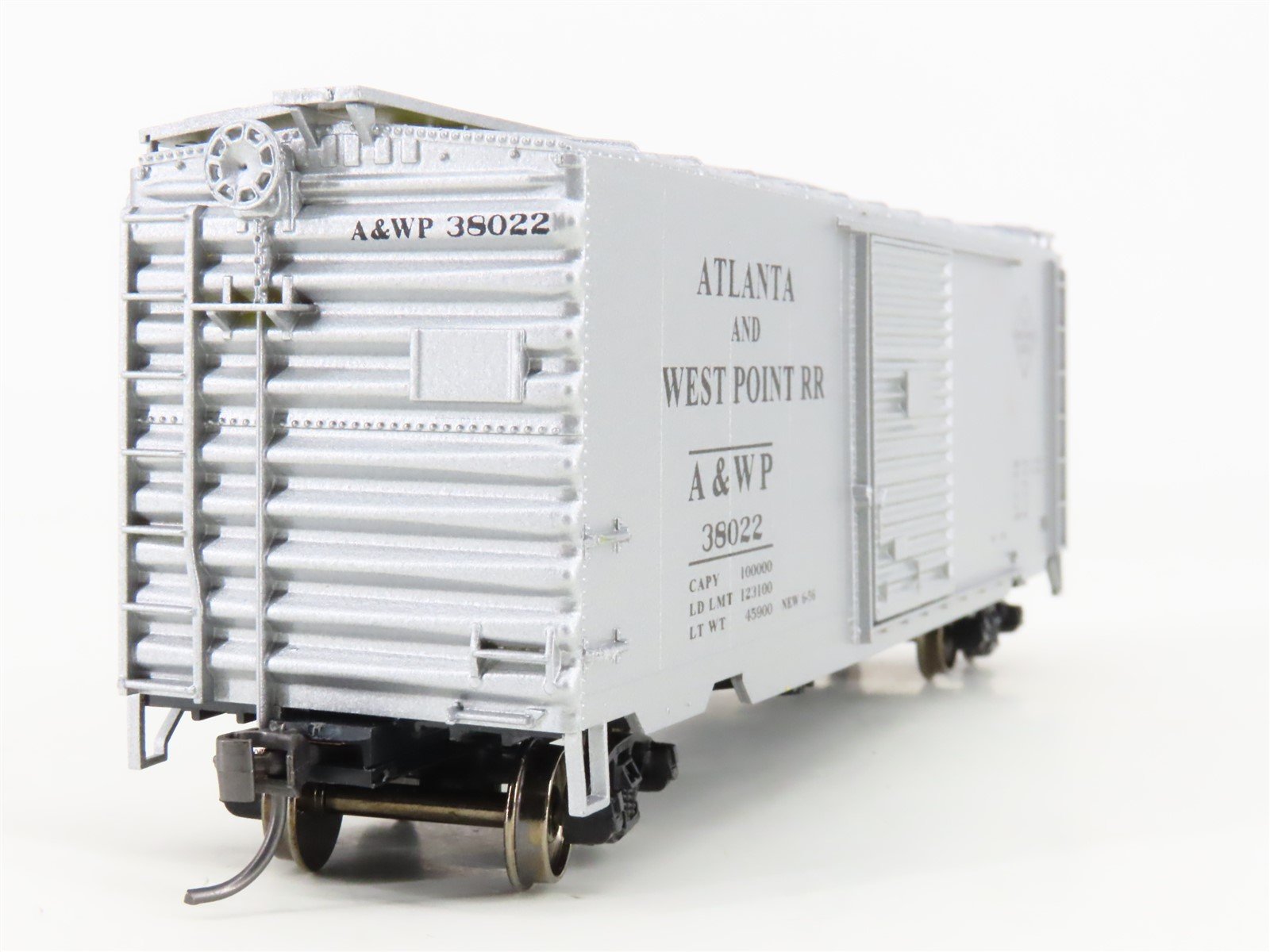 HO Accurail 3422 A&WP Atlanta & West Point 40' PS-1 Box Car #38022 - Upgraded