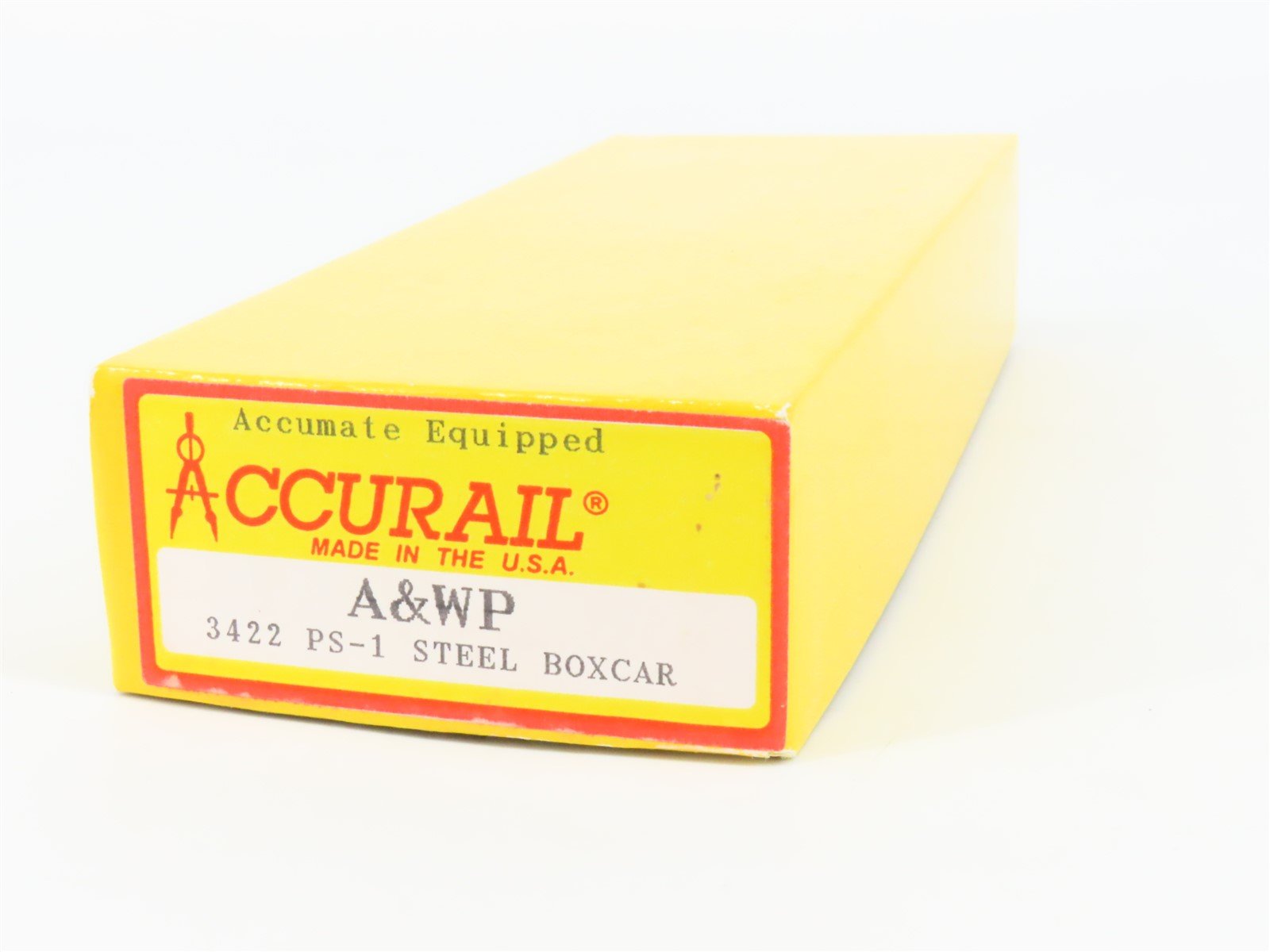 HO Accurail 3422 A&WP Atlanta & West Point 40' PS-1 Box Car #38022 - Upgraded