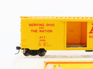 HO Accurail 3402 ACY Akron Canton & Youngstown 40' Box Car #3299 - Upgraded