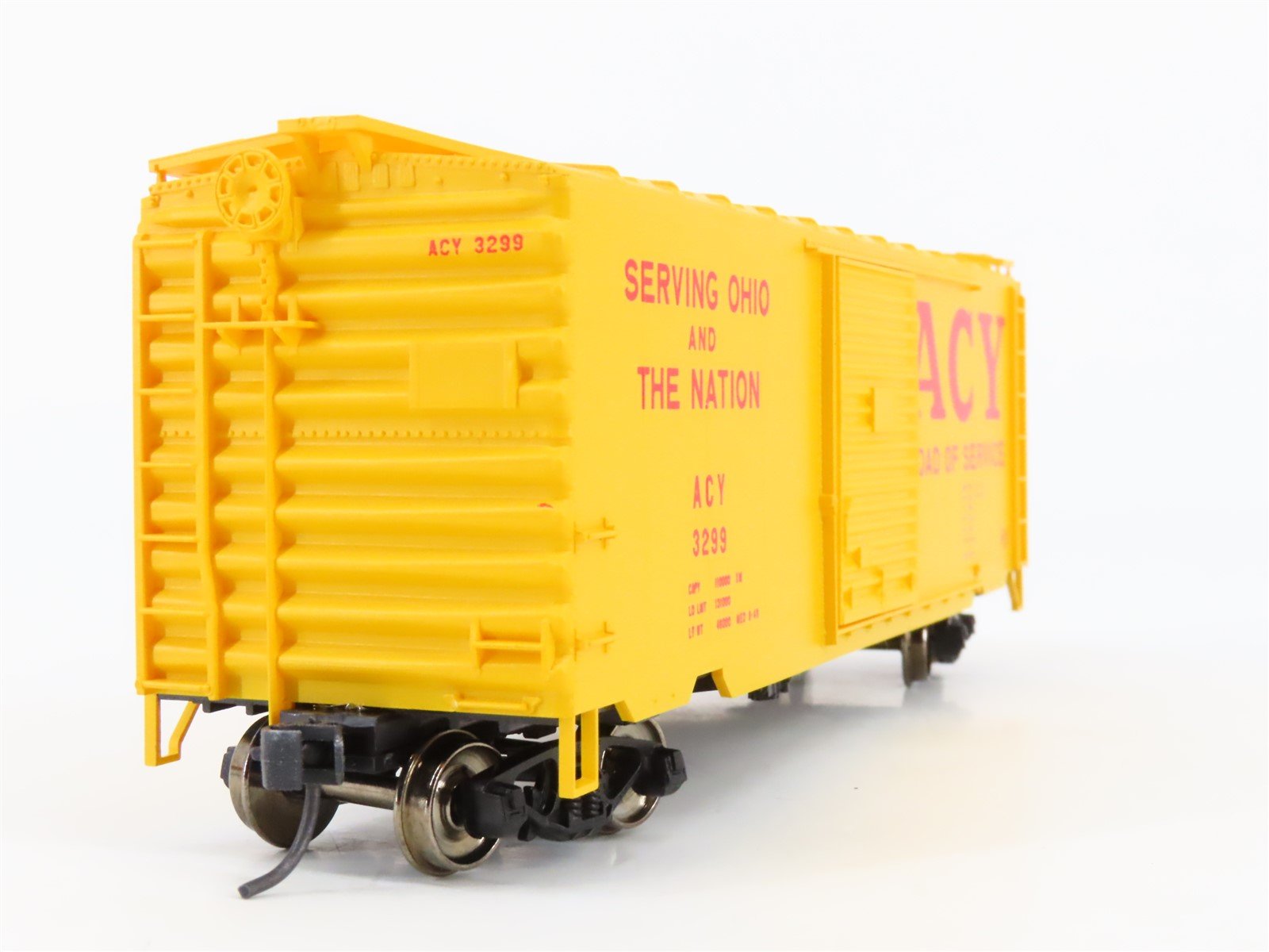 HO Accurail 3402 ACY Akron Canton & Youngstown 40' Box Car #3299 - Upgraded