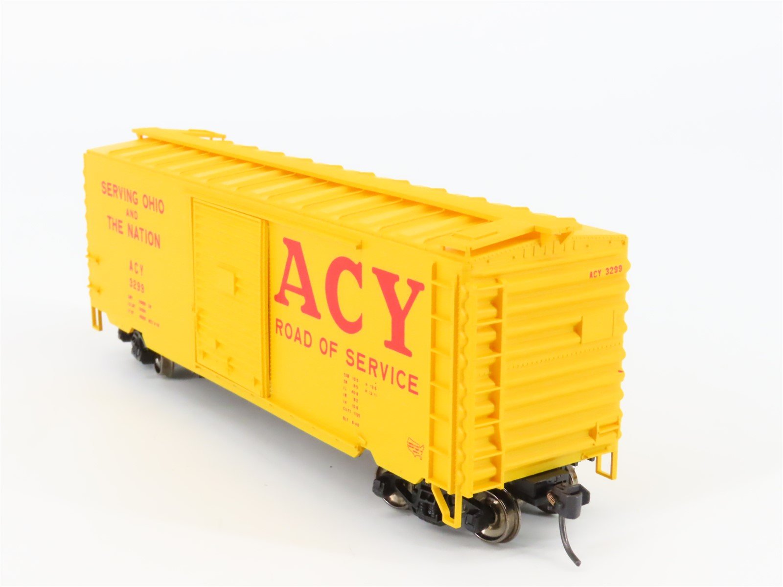HO Accurail 3402 ACY Akron Canton & Youngstown 40' Box Car #3299 - Upgraded