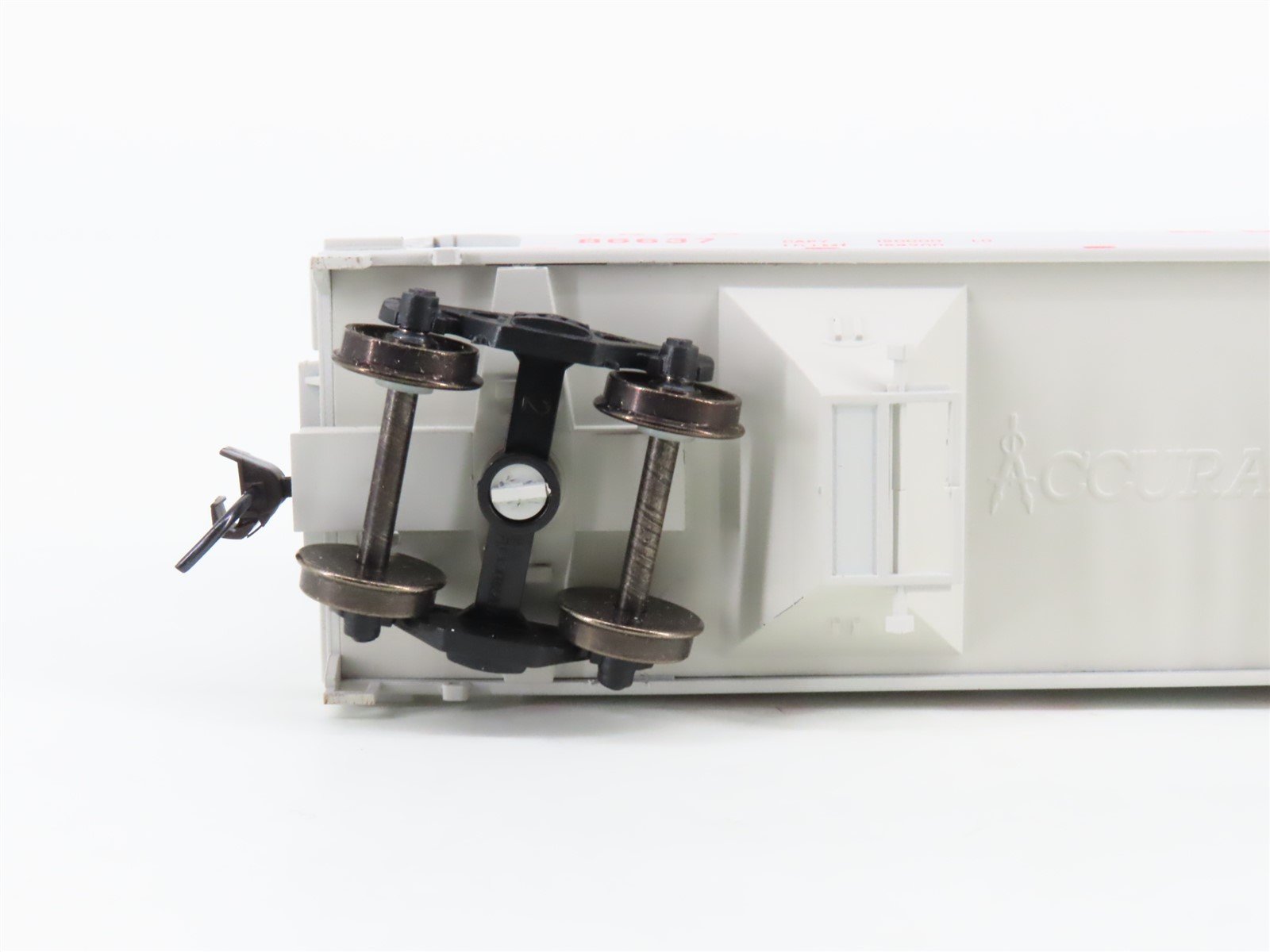 HO Accurail 2017 CB&Q Burlington Route ACF 3-Bay Covered Hopper #86637 -Upgraded
