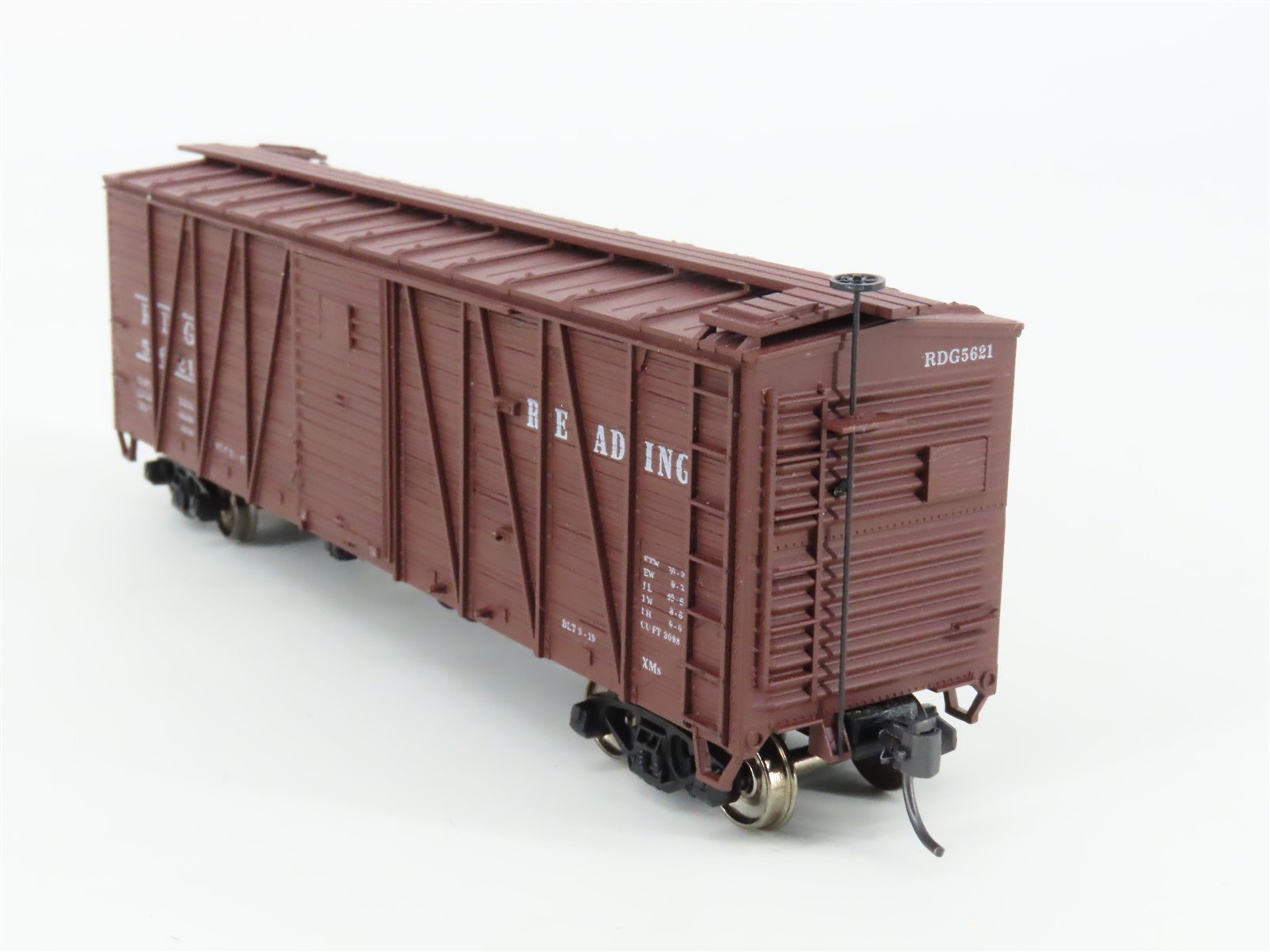 HO Scale Accurail 4405 RDG Reading 40' OB Wood Box Car #5621 - Upgraded