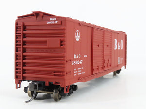 HO Accurail 5202 B&O Baltimore & Ohio 50' AAR Steel Box Car #289247 - Upgraded