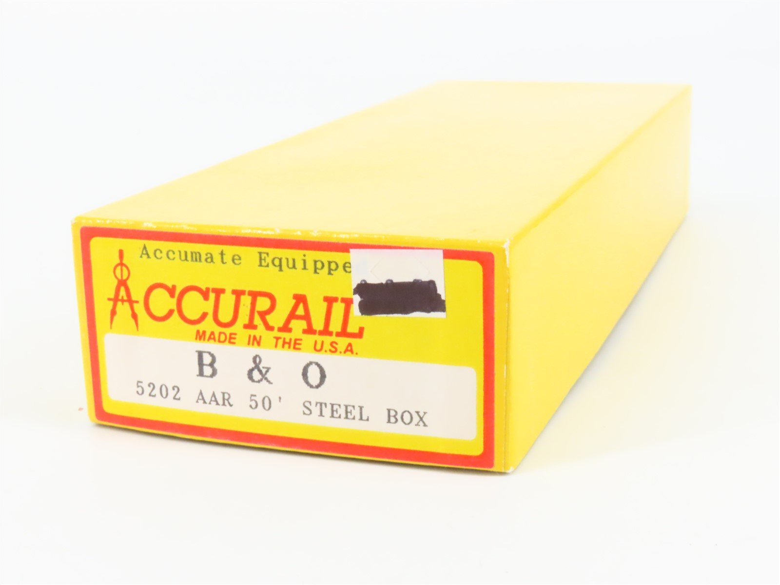 HO Accurail 5202 B&O Baltimore & Ohio 50' AAR Steel Box Car #289247 - Upgraded
