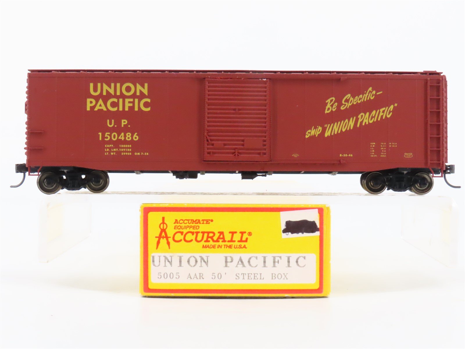 HO Accurail 5005 UP Union Pacific 
