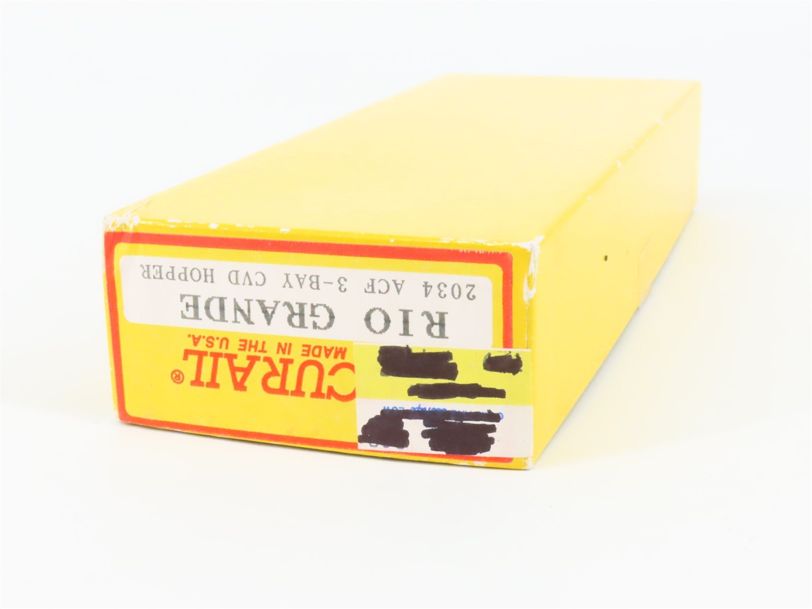 HO Accurail 2034 D&RGW Rio Grande ACF 3-Bay Covered Hopper #15590 - Upgraded