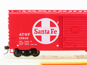HO Scale Accurail 3401 ATSF Santa Fe 40' PS-1 Steel Box Car #17819 - Upgraded