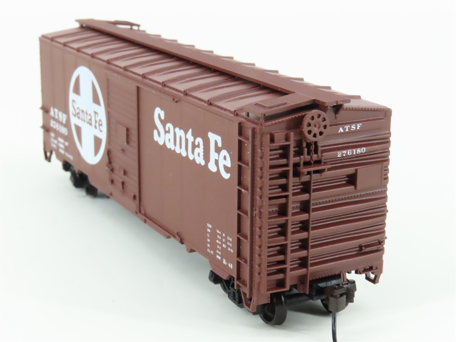 HO Scale Accurail 3201 ATSF Santa Fe 40' AAR Single Door Steel Box Car #276180