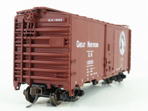 HO Scale Accurail 3215 GN Great Northern 40' AAR Steel Box Car #18955 - Upgraded