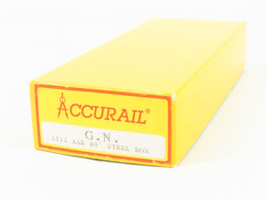 HO Scale Accurail 3215 GN Great Northern 40' AAR Steel Box Car #18955 - Upgraded