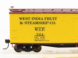 HO Scale Accurail 4806 WIF West India Fruit 40' Wood Reefer #724 - Upgraded