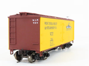 HO Scale Accurail 4806 WIF West India Fruit 40' Wood Reefer #724 - Upgraded