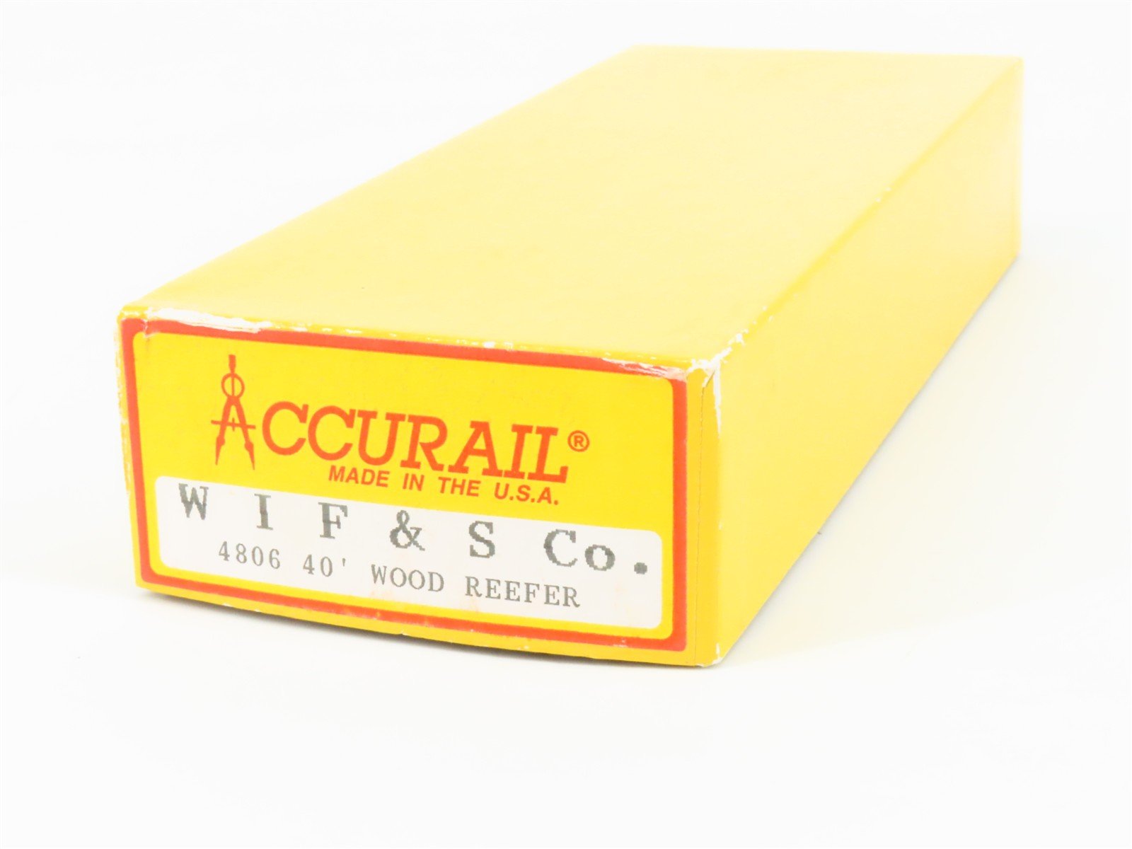 HO Scale Accurail 4806 WIF West India Fruit 40' Wood Reefer #724 - Upgraded