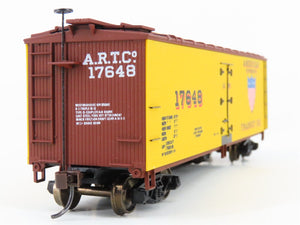 HO Accurail Steam Era Classic 4851 ART American 40' Wood Reefer #17648 -Upgraded