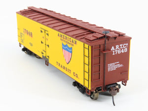 HO Accurail Steam Era Classic 4851 ART American 40' Wood Reefer #17648 -Upgraded