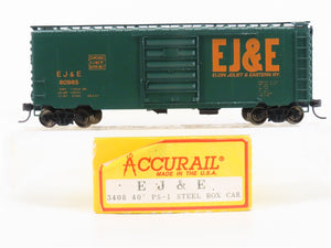 HO Accurail 3408 EJ&E Elgin Joliet & Eastern 40' PS-1 Box Car #60985 - Upgraded