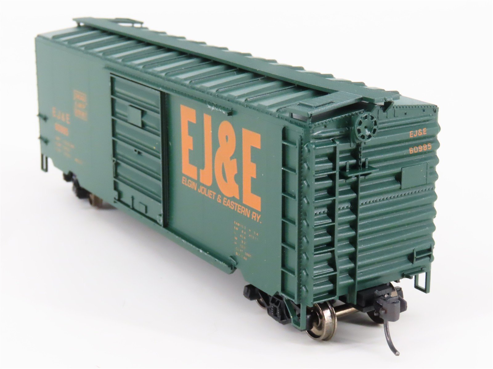 HO Accurail 3408 EJ&E Elgin Joliet & Eastern 40' PS-1 Box Car #60985 - Upgraded