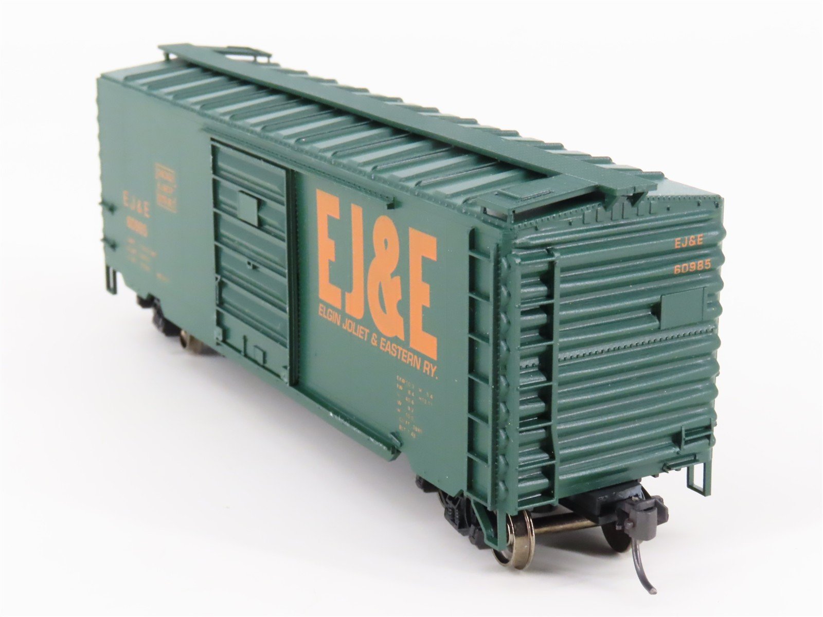 HO Accurail 3408 EJ&E Elgin Joliet & Eastern 40' PS-1 Box Car #60985 - Upgraded