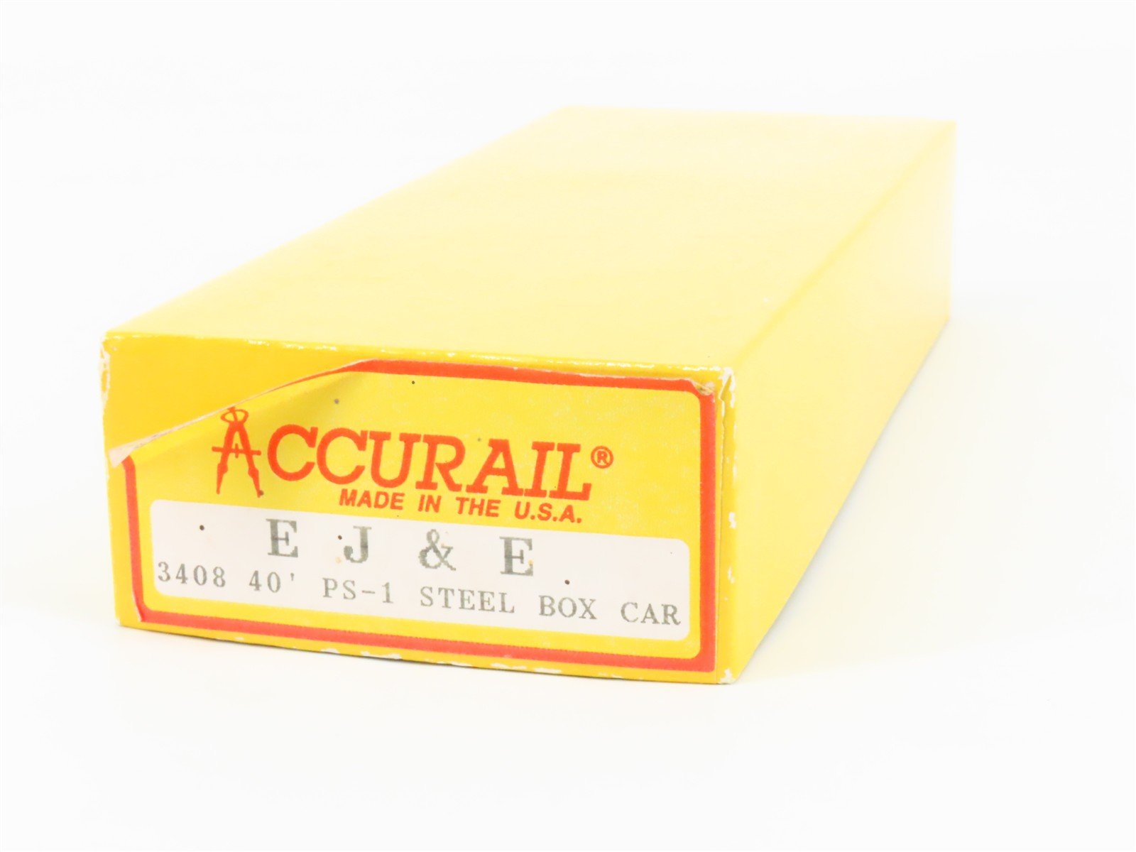 HO Accurail 3408 EJ&E Elgin Joliet & Eastern 40' PS-1 Box Car #60985 - Upgraded