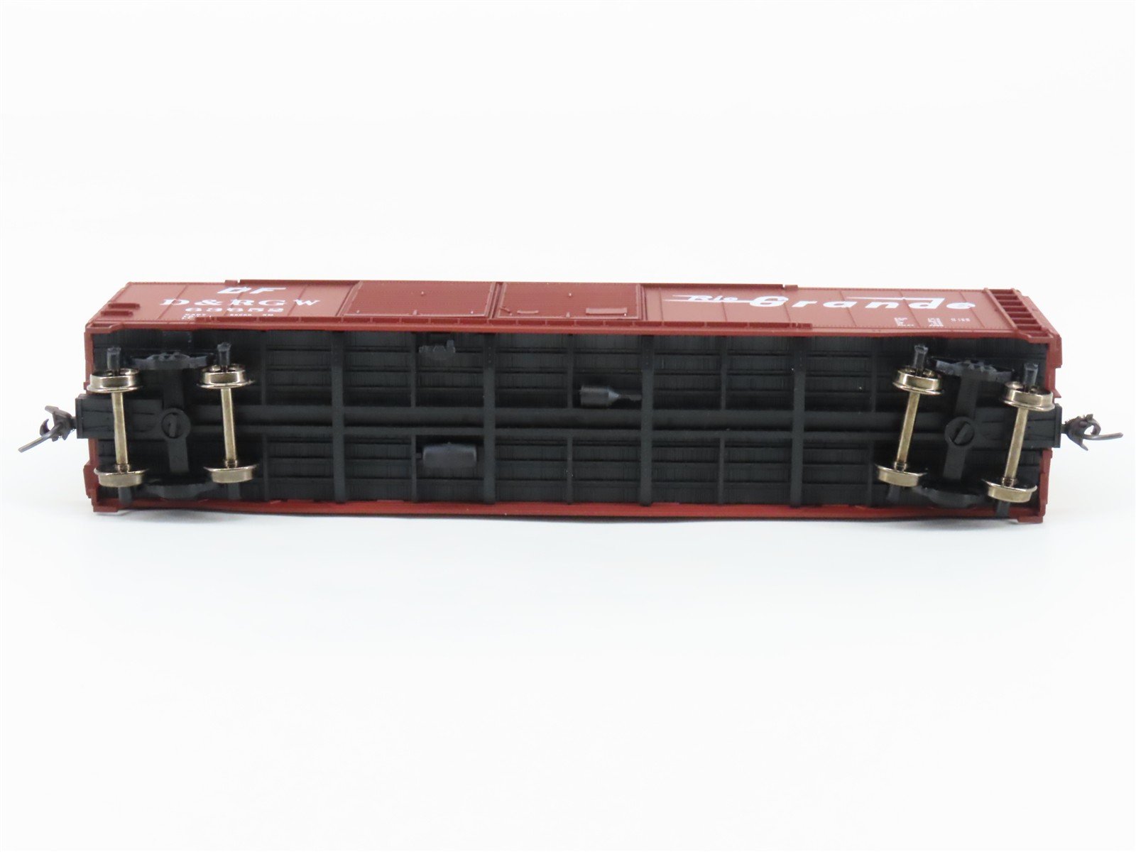 HO Scale Accurail 5205 D&RGW Rio Grande 50' Double Door Box Car #63652 -Upgraded