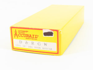 HO Scale Accurail 5205 D&RGW Rio Grande 50' Double Door Box Car #63652 -Upgraded