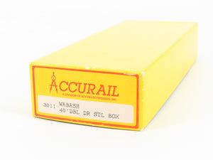 HO Scale Accurail 3011 WAB Wabash 40' Double Door Steel Box Car #8247 - Upgraded