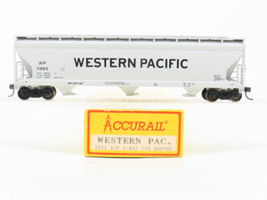 HO Accurail 2011 WP Western Pacific ACF 3-Bay Covered Hopper #11985 - Upgraded