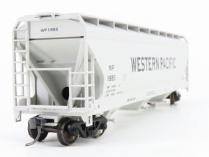 HO Accurail 2011 WP Western Pacific ACF 3-Bay Covered Hopper #11985 - Upgraded