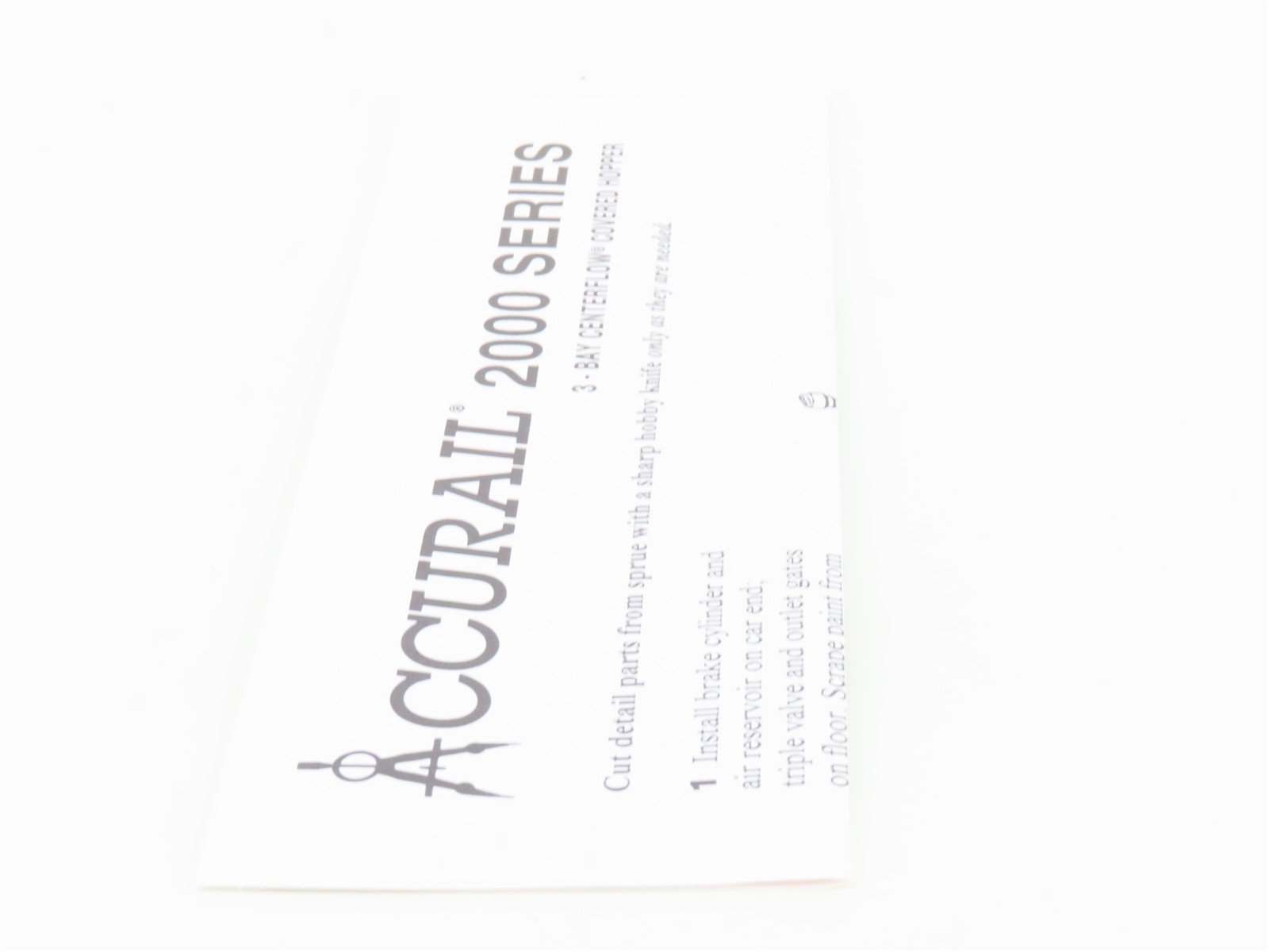 HO Accurail 2011 WP Western Pacific ACF 3-Bay Covered Hopper #11985 - Upgraded