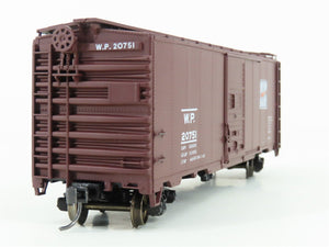HO Scale Accurail 3224 WP Western Pacific 40' AAR Steel Box Car #20751 -Upgraded