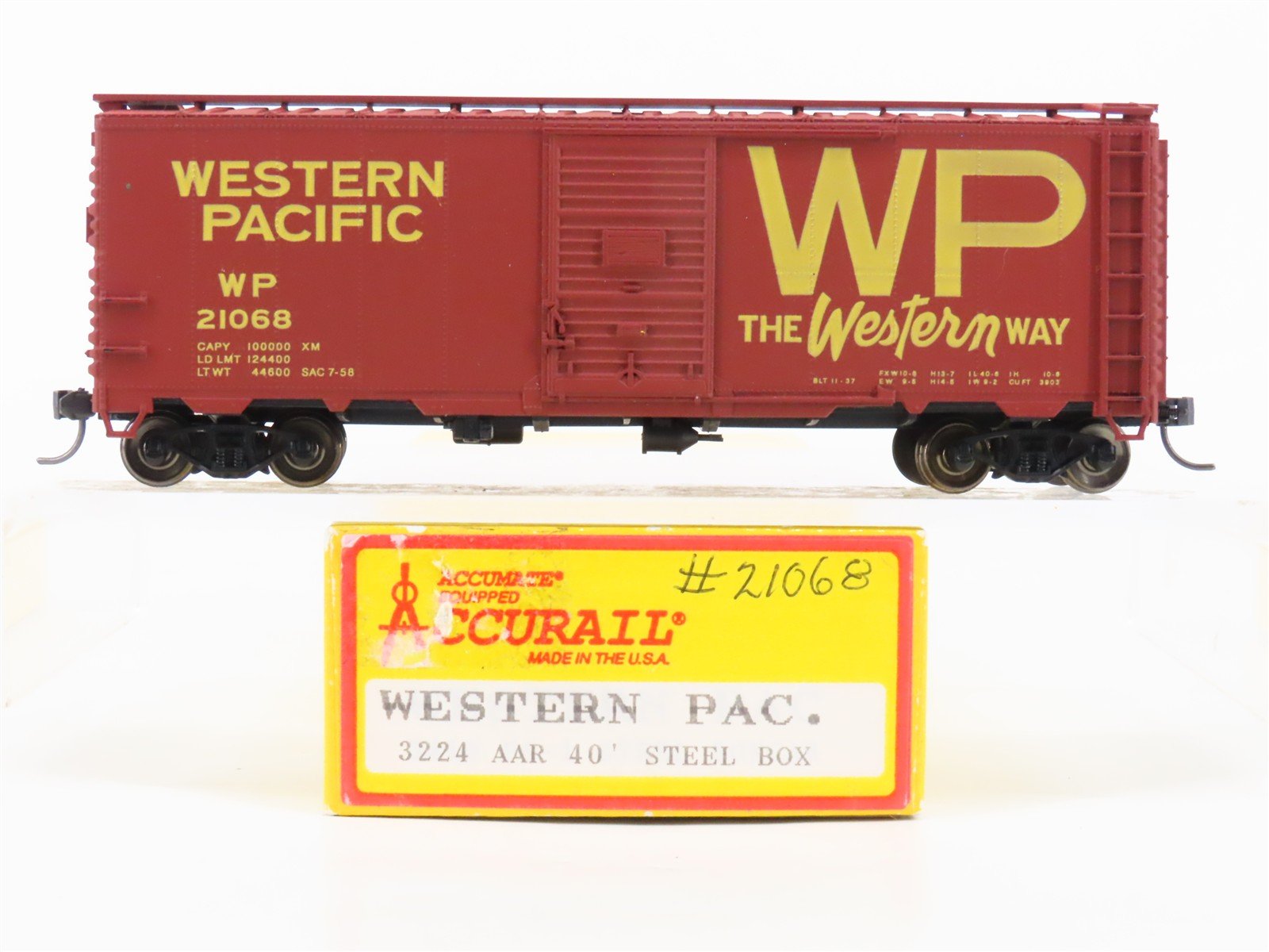HO Scale Accurail 3224 WP 