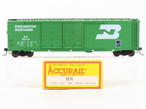 HO Accurail 5203 BN Burlington Northern 50' Double Door Box Car #232177 Upgraded