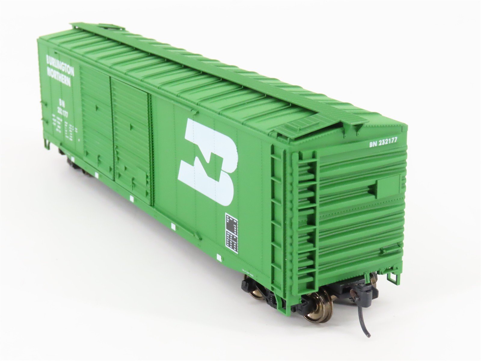 HO Accurail 5203 BN Burlington Northern 50' Double Door Box Car #232177 Upgraded