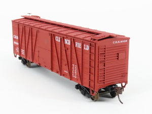 HO Scale Accurail 4212 CRR Clinchfield 40' OB Wood Box Car #8009 - Upgraded