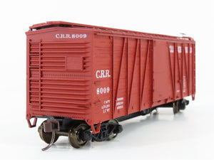 HO Scale Accurail 4212 CRR Clinchfield 40' OB Wood Box Car #8009 - Upgraded